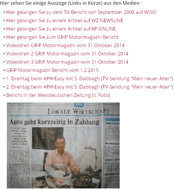 Medien zu autopfand-kleve.de